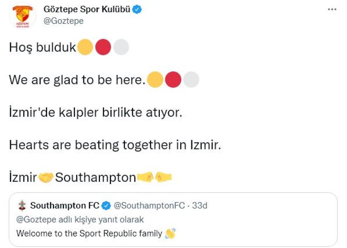 Southampton'ın sahibi Göztepe'nin yüzde 70 hissesini aldı