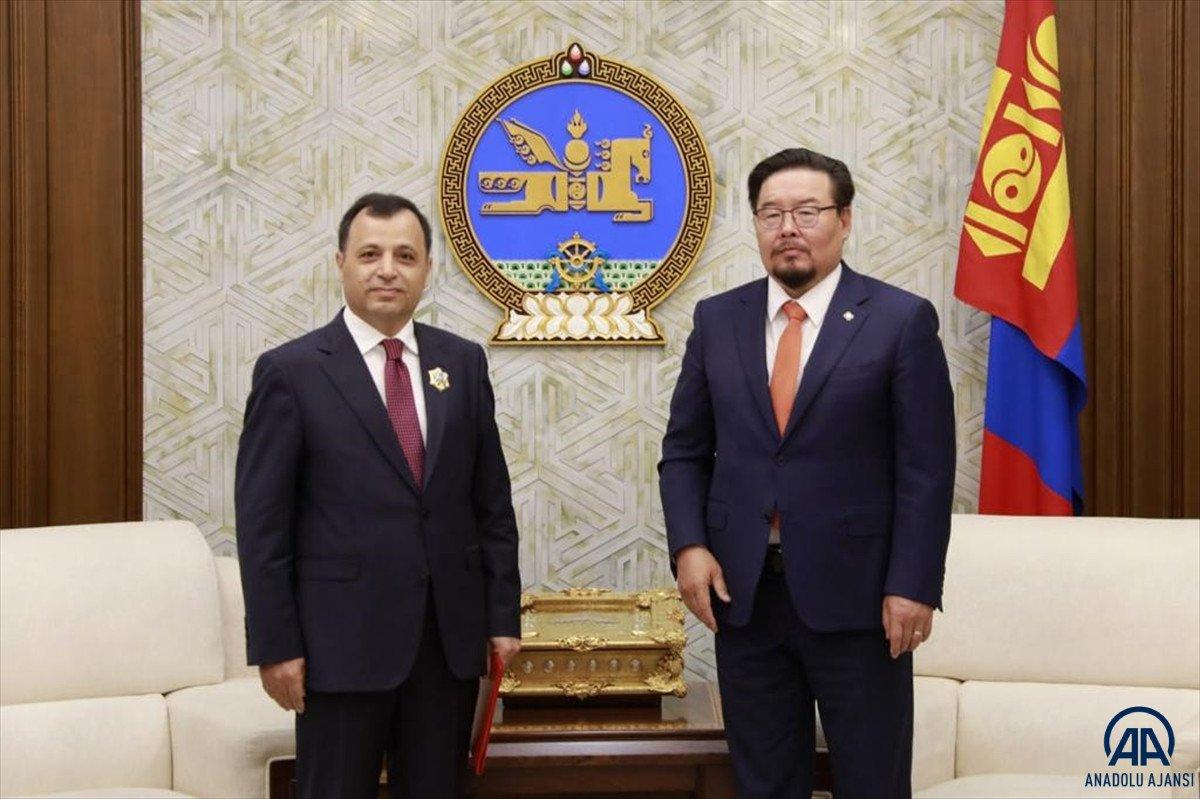 Anayasa Mahkemesi Başkanı'na Moğolistan'da devlet nişanı verildi