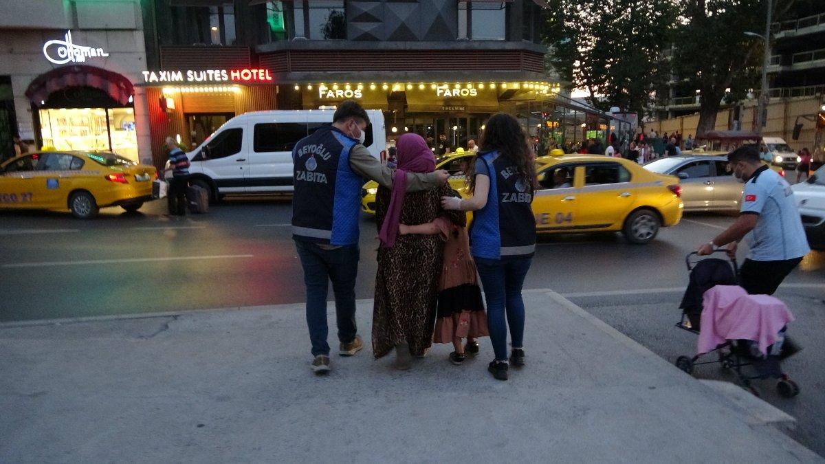 Taksim dilenci