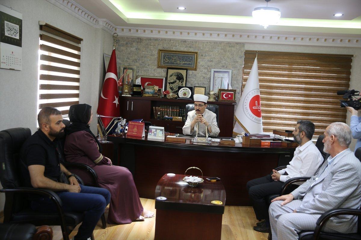 Alman vatandaşı Anna Hommel, Mardin'de Müslüman oldu