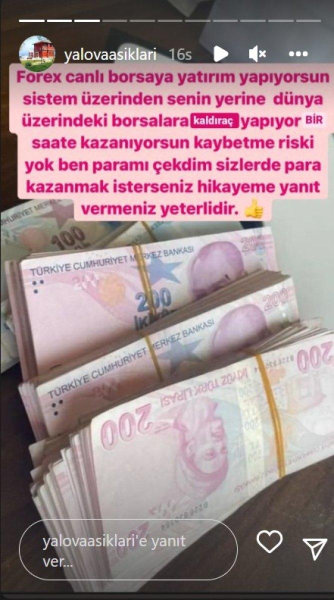 Yalova'da sosyal medya paylaşımlarına inanınca dolandırıldı