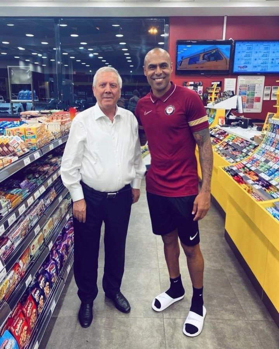 Mert Nobre ve Aziz Yıldırım bir arada