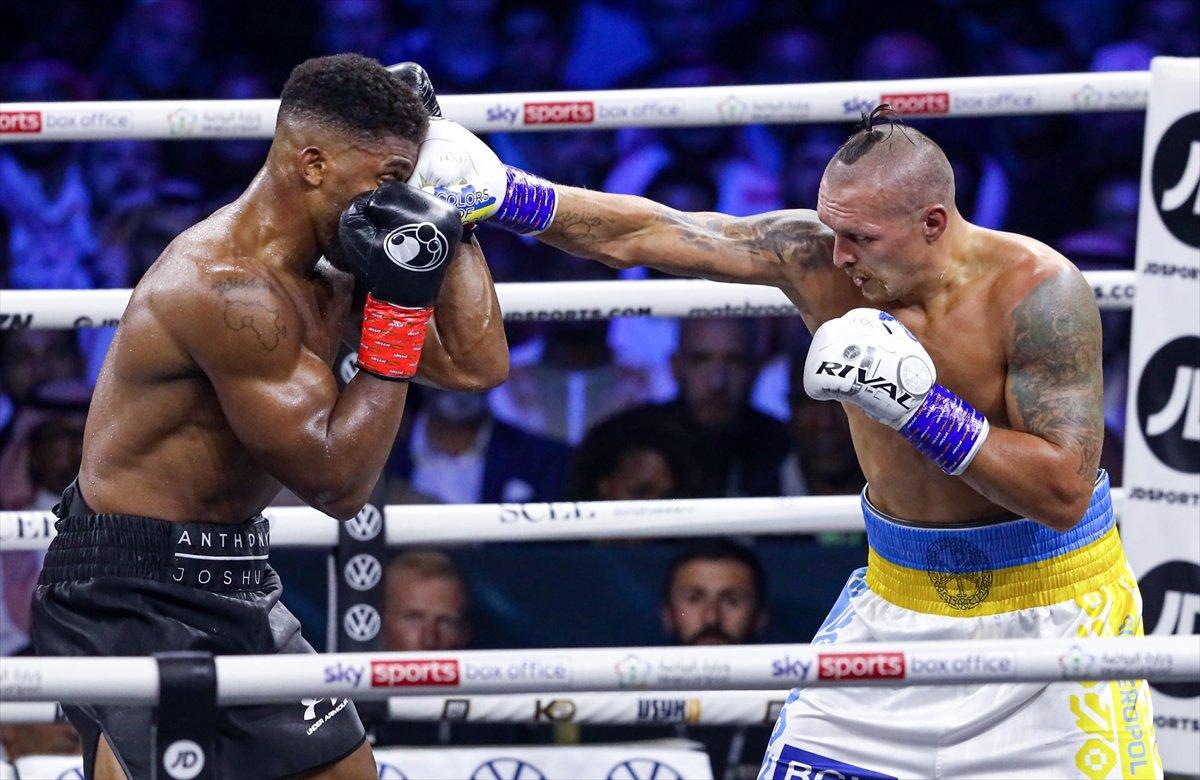 Dünya ağır sıklet boks ünvan maçında Usyk, Joshua'yı yendi