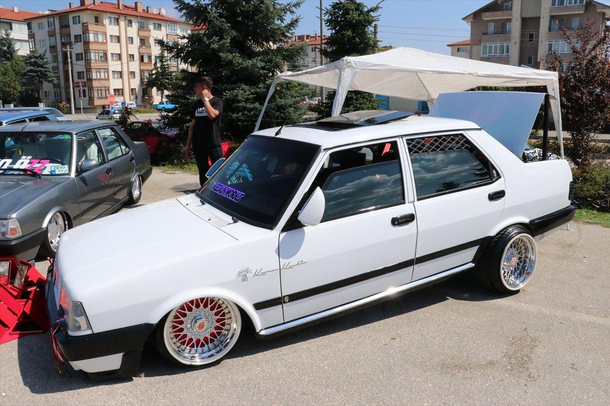 Modifiye severler Bolu'da bir araya geldi