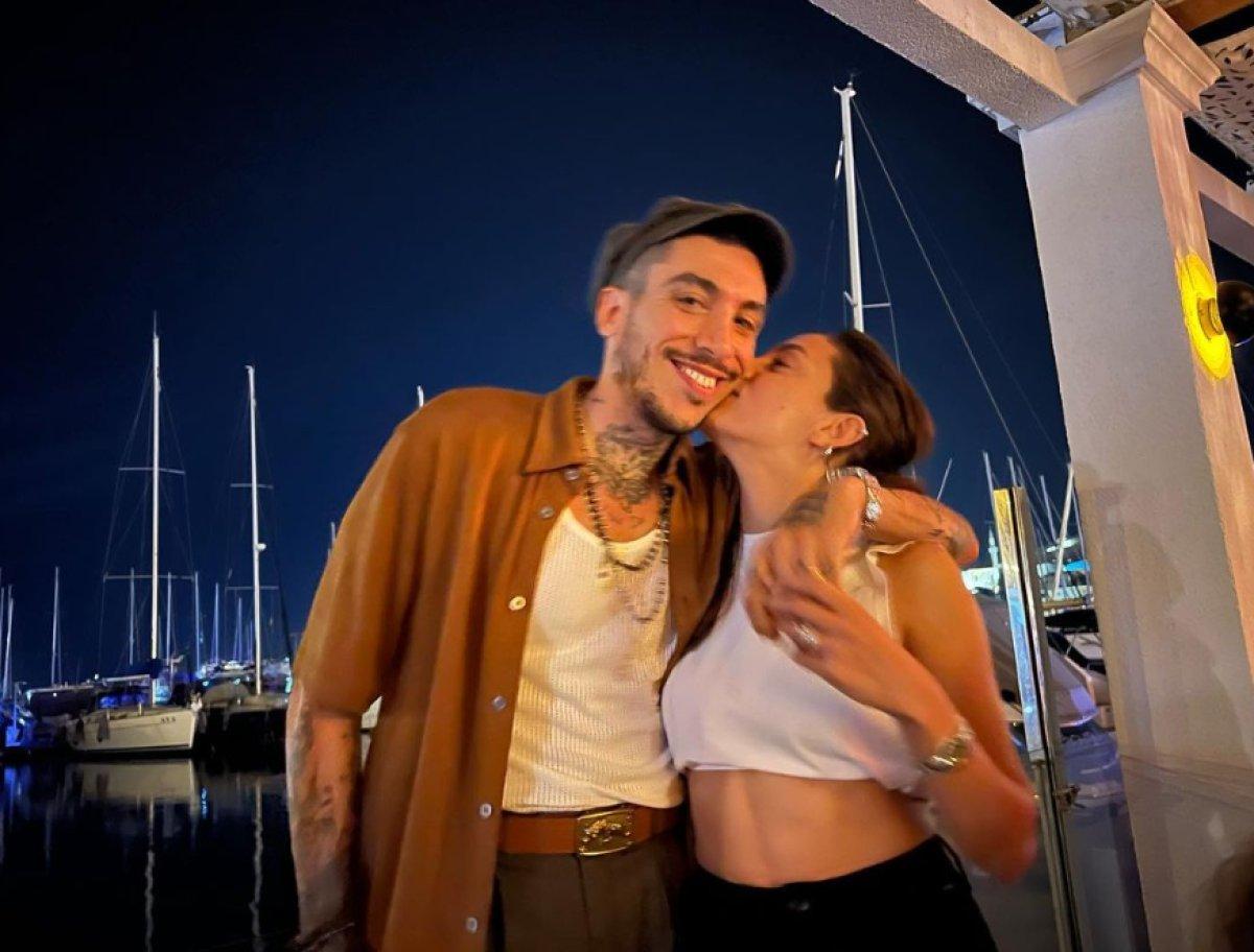 Can Bonomo, eşi Öykü Karayel'in doğum gününü kutladı