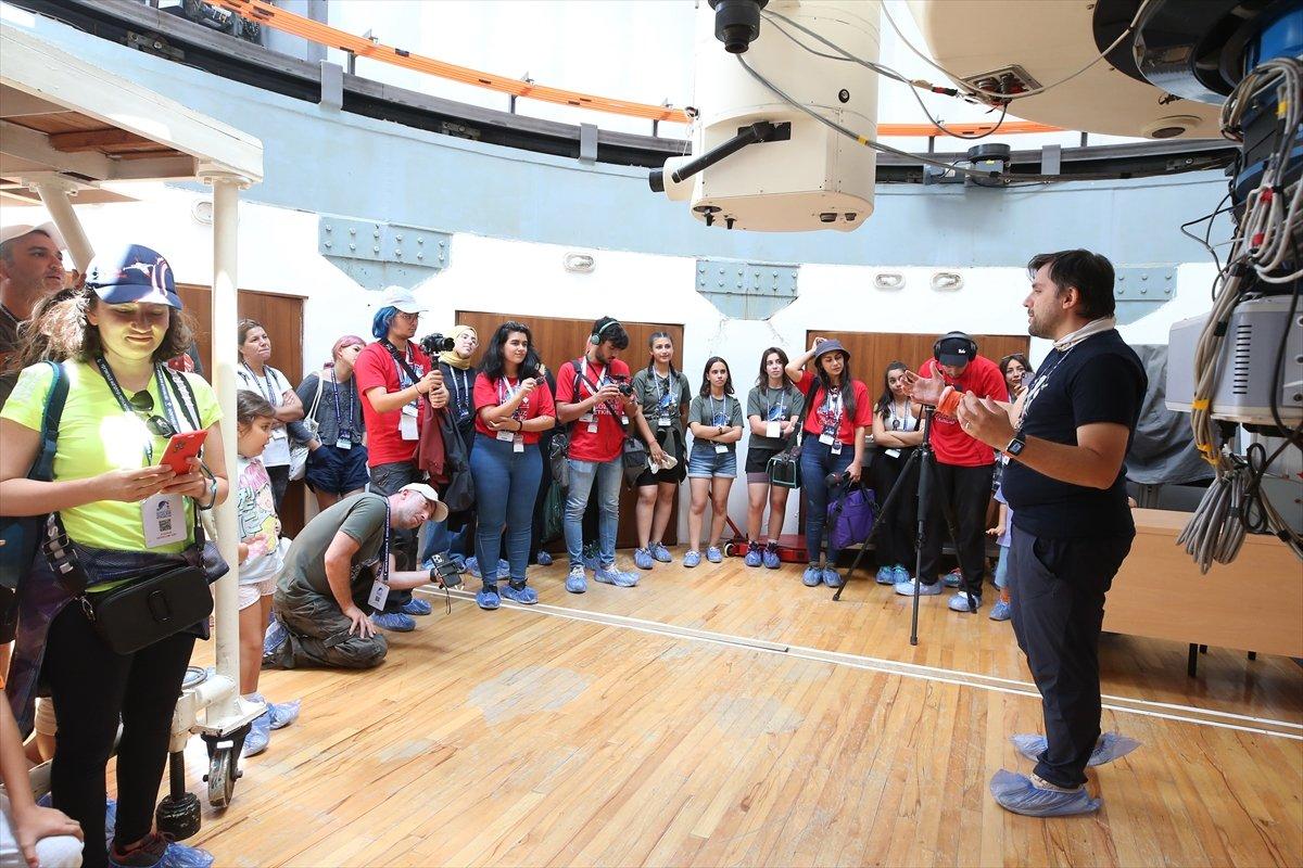 Antalya Gökyüzü Gözlem Etkinliği'nde meteor yağmuru izlendi