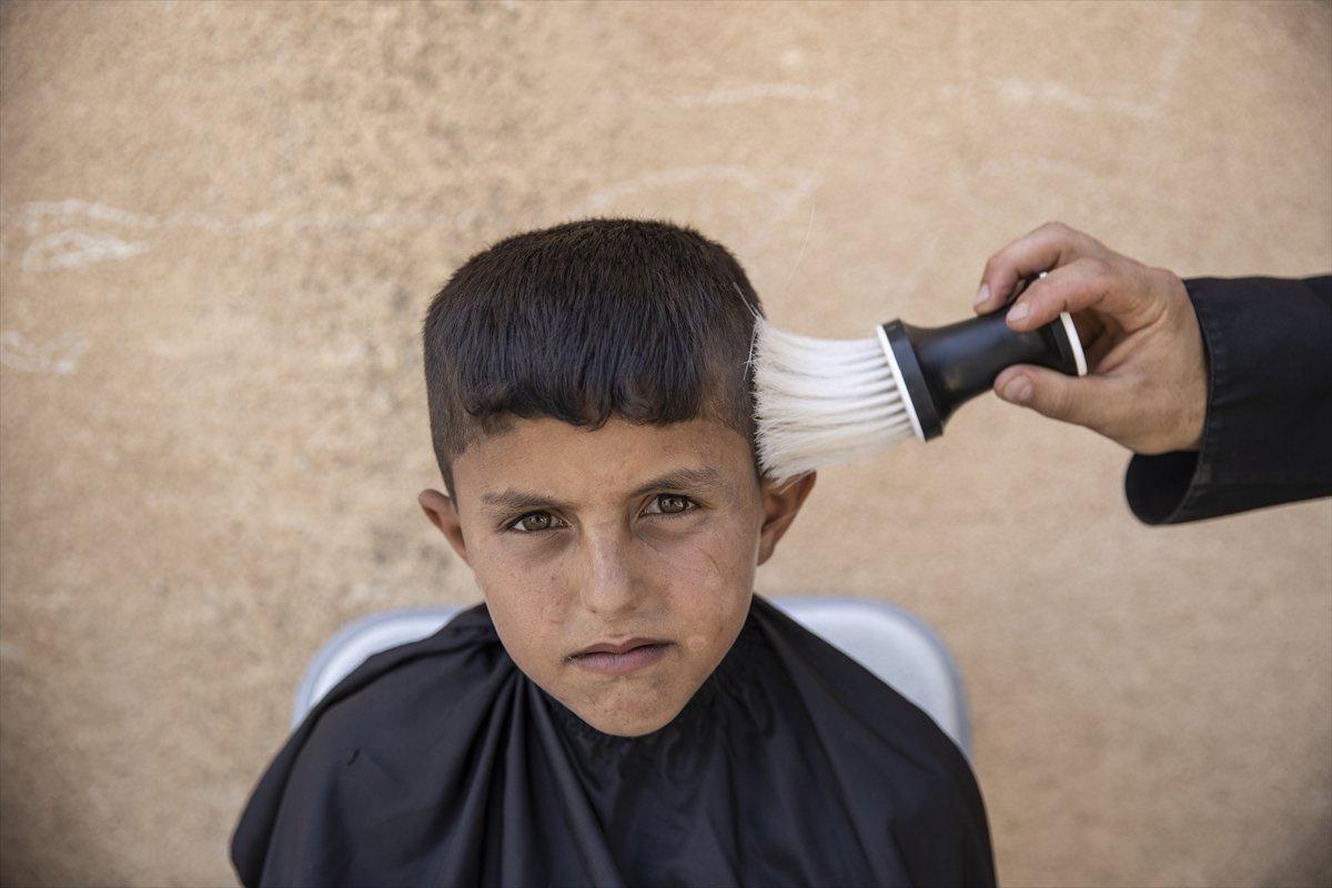 Kahraman Mehmetçik'ten Barış Pınarı bölgesine insani yardım faaliyetleri
