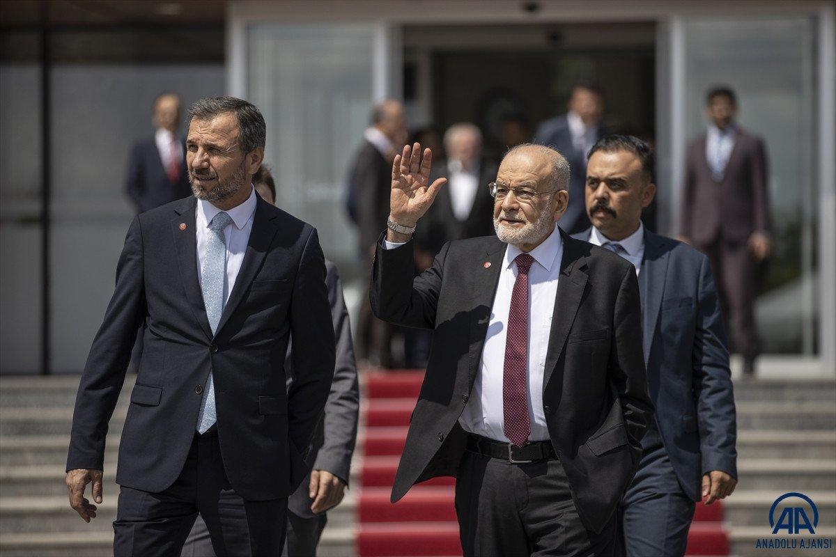 6’lı masa Saadet Partisi Genel Merkezi'nde bir araya geldi