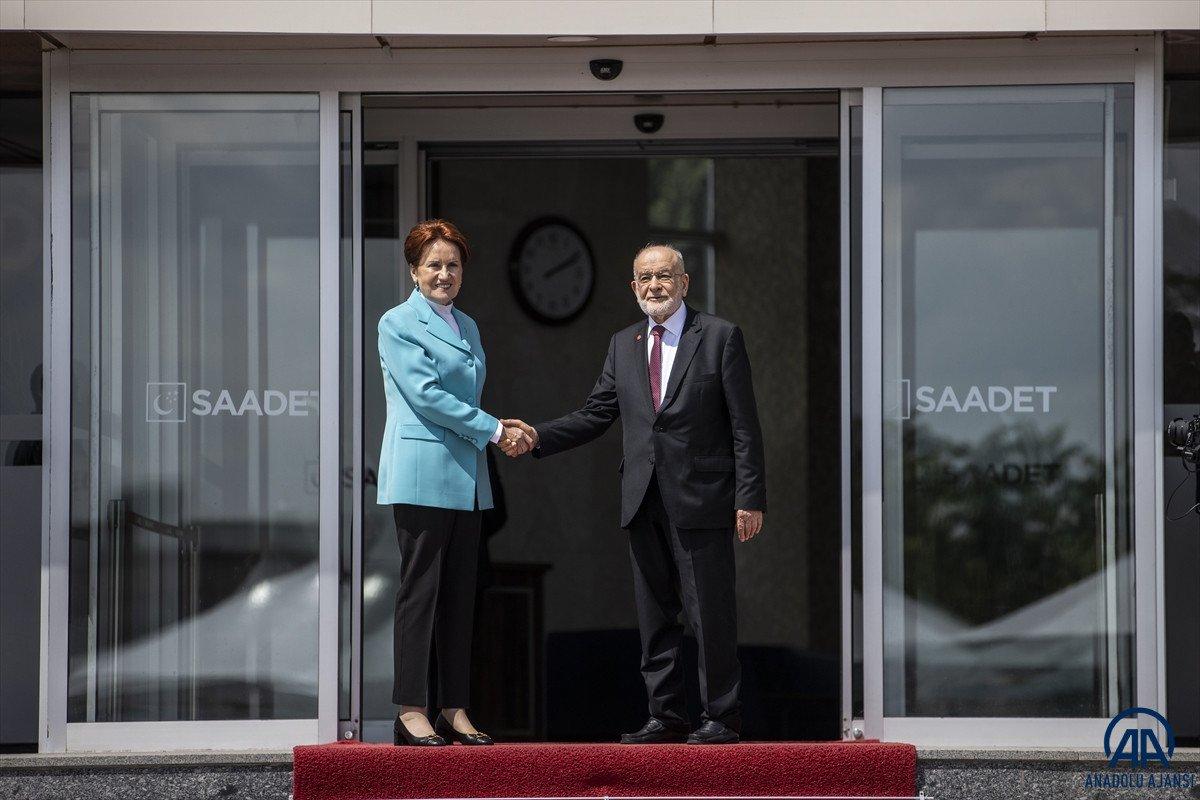 6’lı masa Saadet Partisi Genel Merkezi'nde bir araya geldi