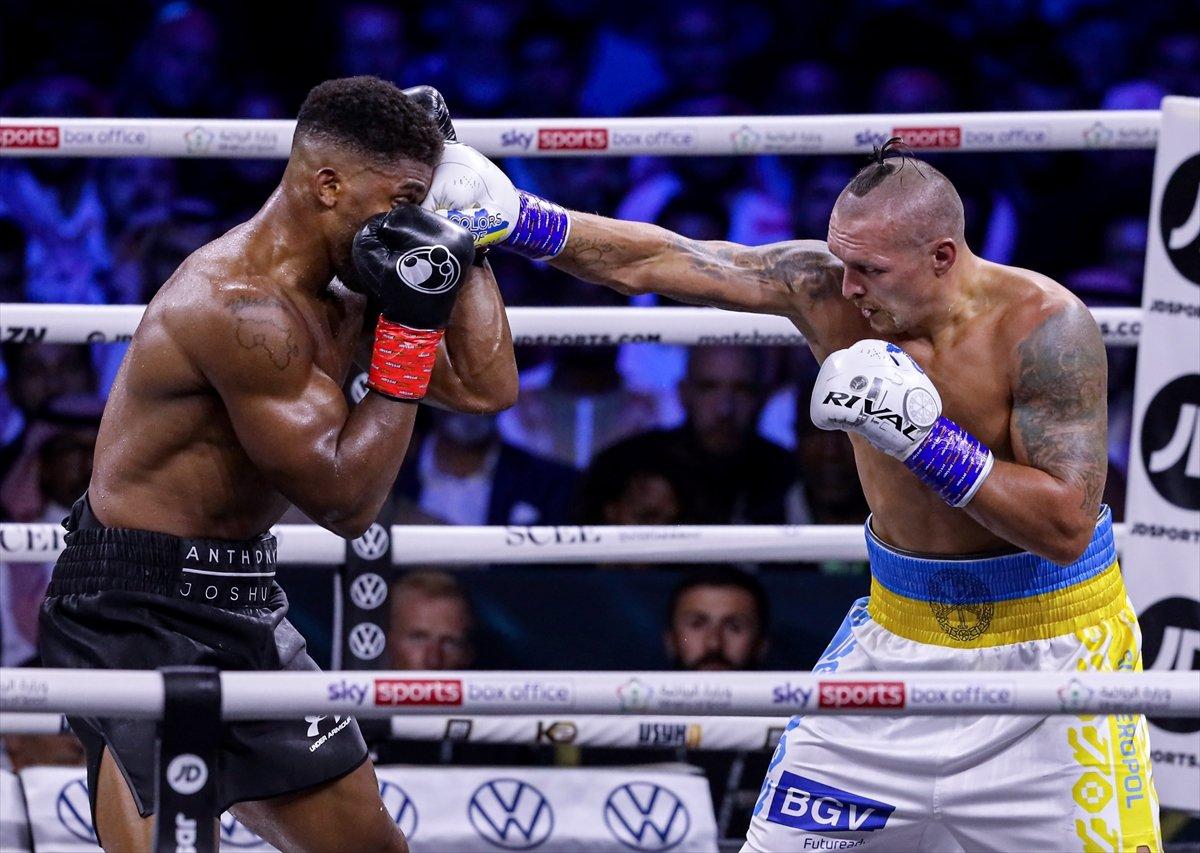 Dünya ağır sıklet boks ünvan maçında Usyk, Joshua'yı yendi