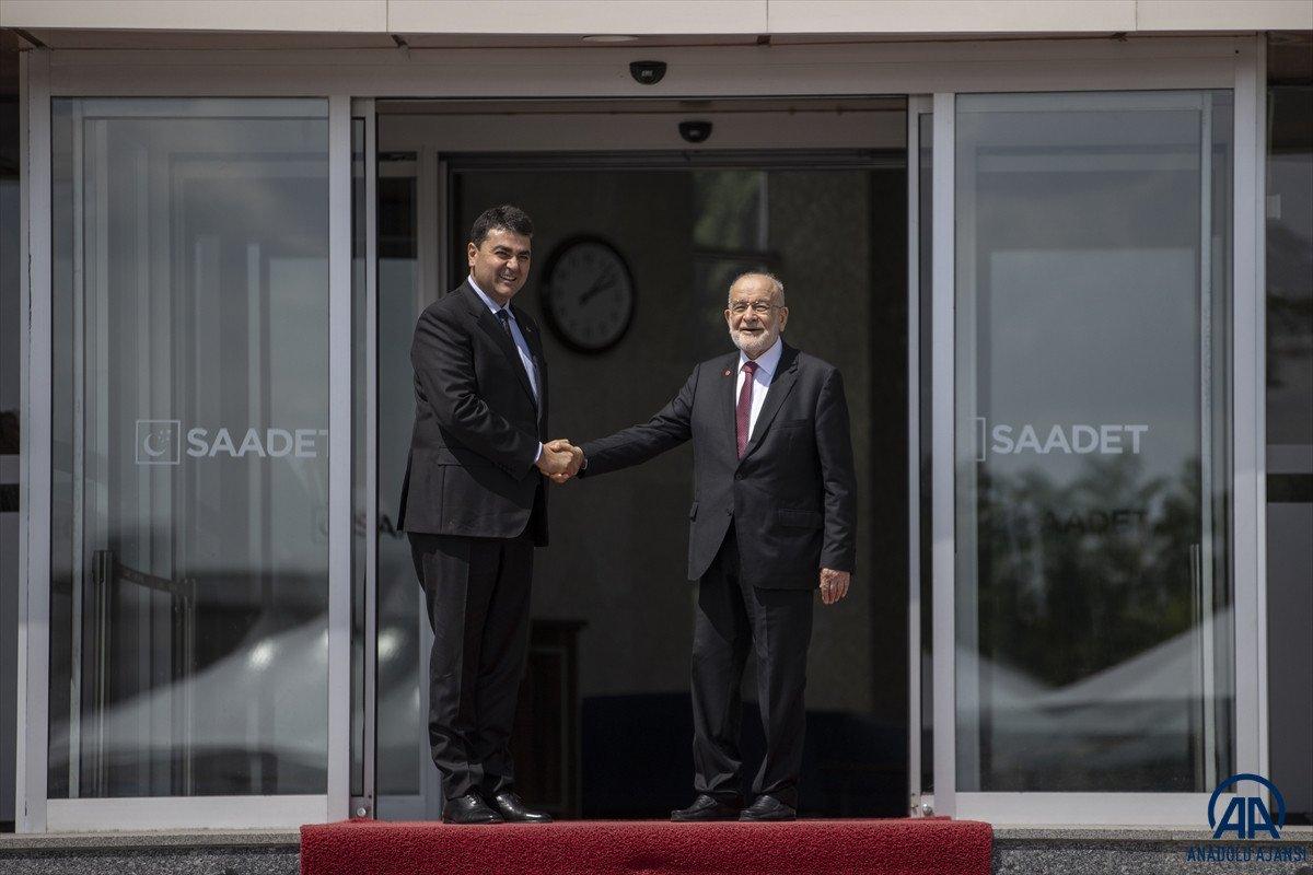 6’lı masa Saadet Partisi Genel Merkezi'nde bir araya geldi