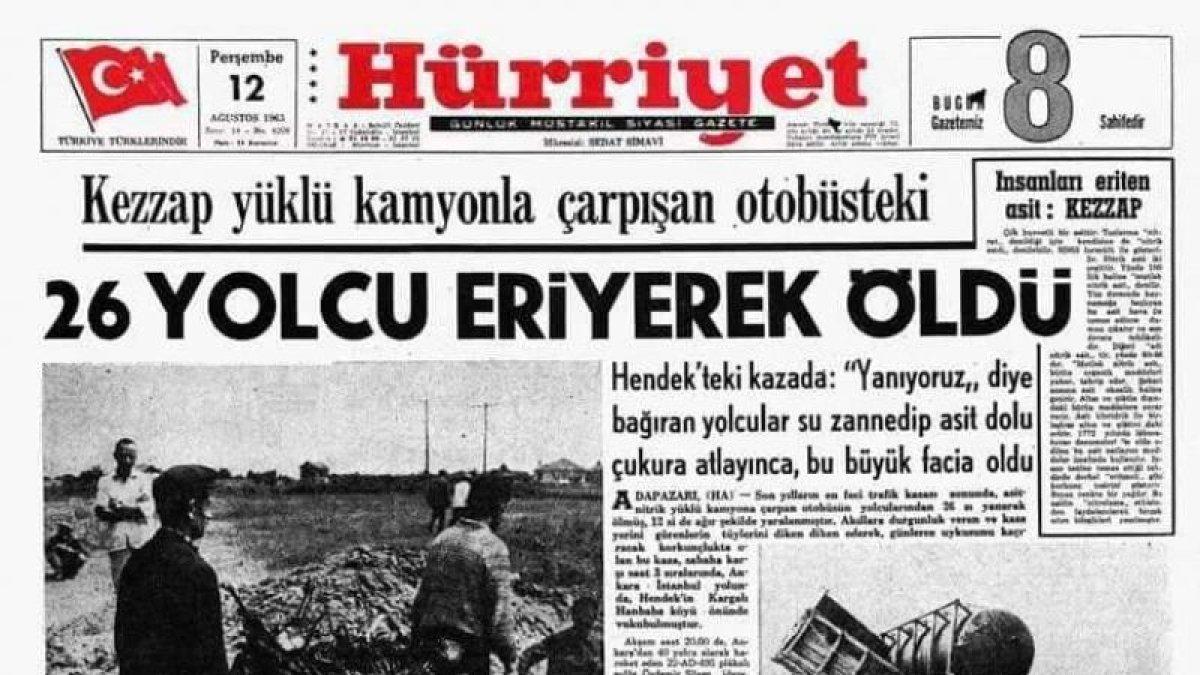 Vakanüvis, hafızalardan silinmeyen trafik kazalarını yazdı