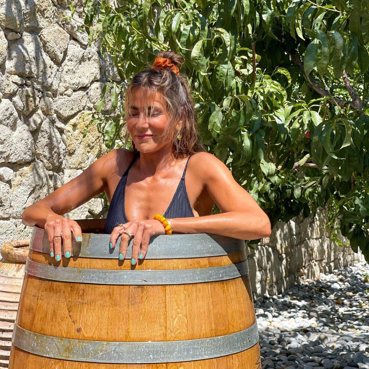 Zeynep Tokuş'un soğuk su terapisi