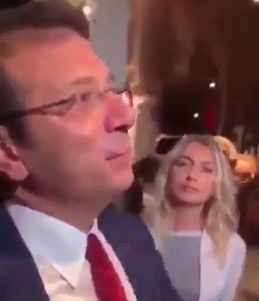 Ekrem İmamoğlu'nun röportajındaki garip halleri