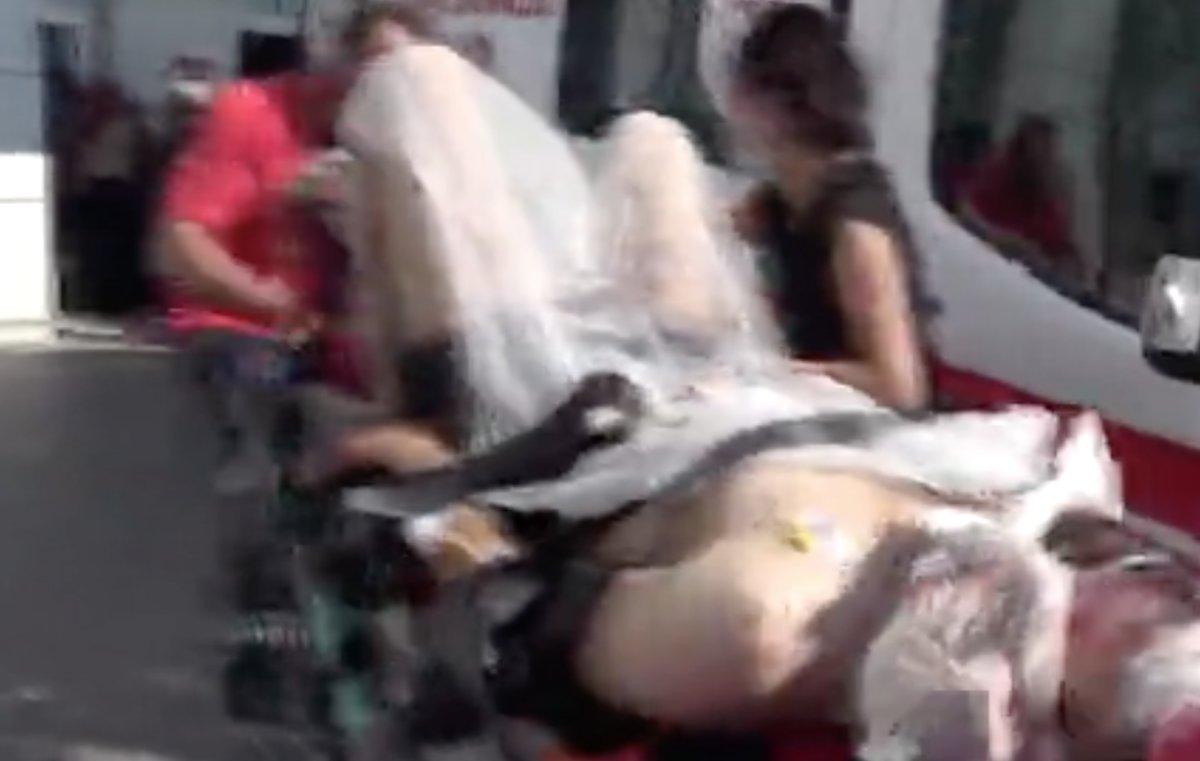 Aksaray'da düğün alışverişinden dönen çifti kaza ayırdı