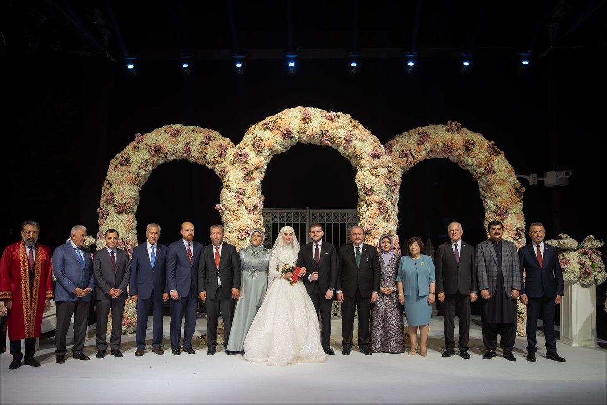 Mustafa Şentop'un oğlu evlendi