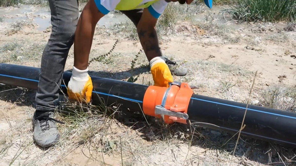 Tuz Gölü'ne borularla su taşındı, flamingolar canlandı