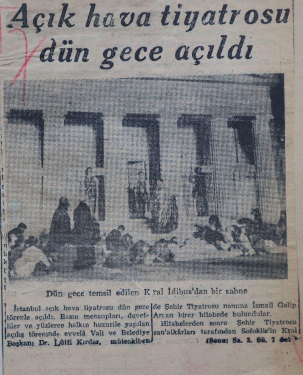 Harbiye Açık Hava Tiyatrosu 75 yaşında