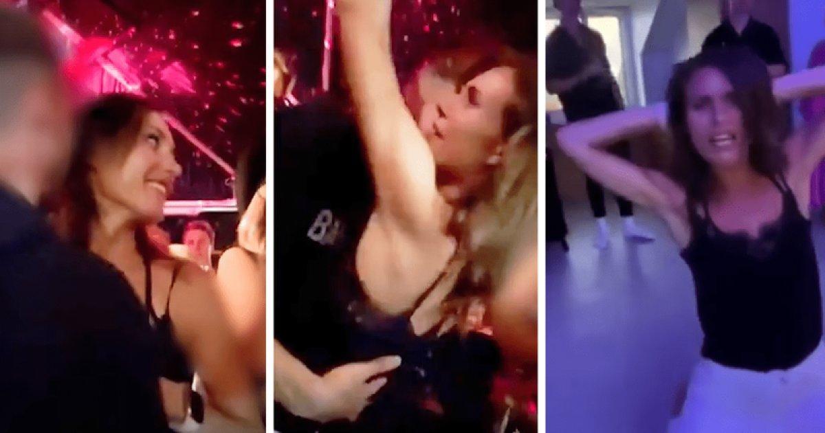 Finlandiya Başbakanı Marin, manken Sabina ile dans etti