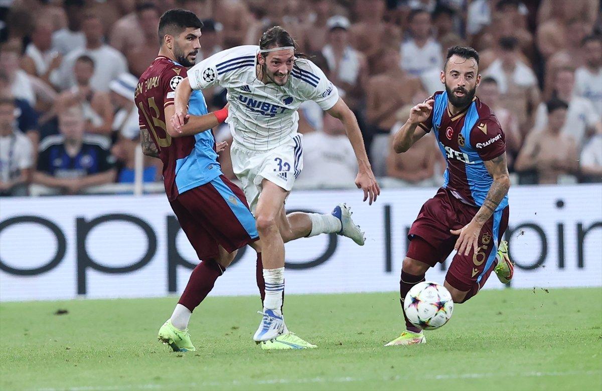Trabzonspor'un Kopenhag maçı 11'i belli oldu.