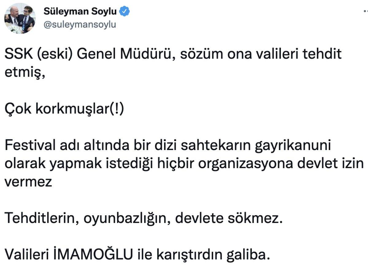 İçişleri Bakanı Soylu’dan Kılıçdaroğlu’na: Tehditlerin devlete sökmez