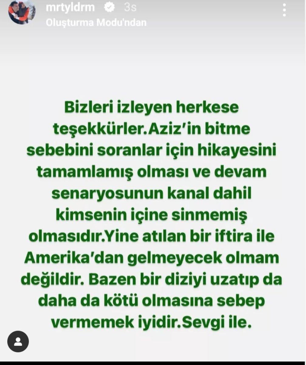 Murat Yıldırım'dan Aziz açıklaması