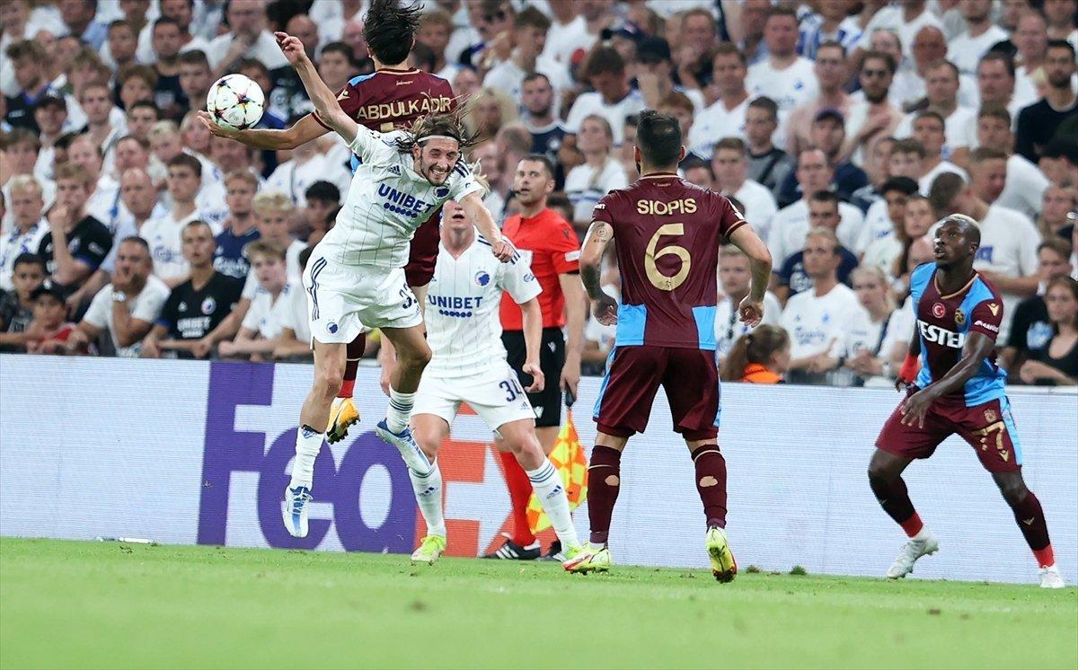 Trabzonspor'un Kopenhag maçı 11'i belli oldu.