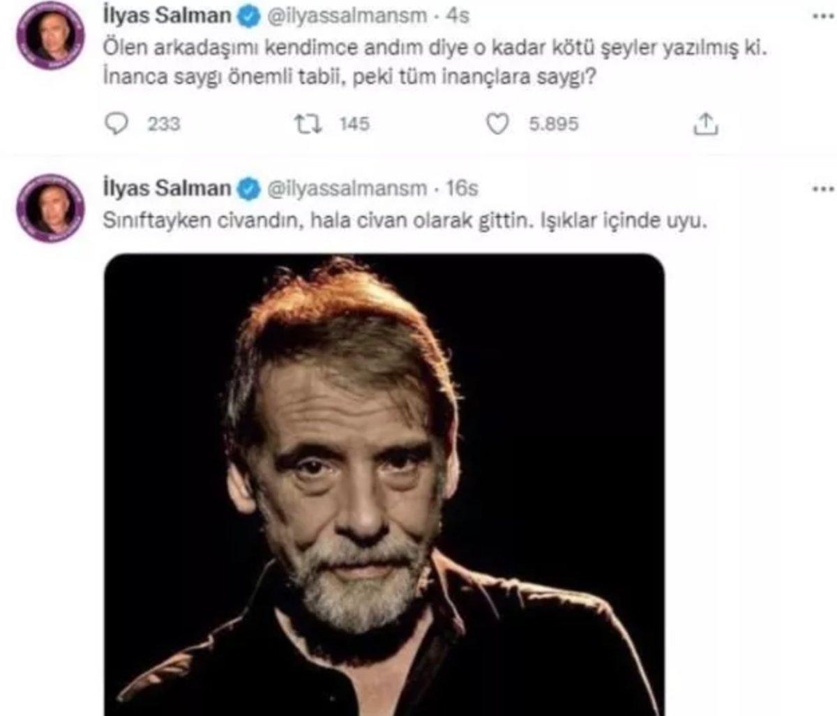 İlyas Salman'ın Civan Canova paylaşımı tepki aldı