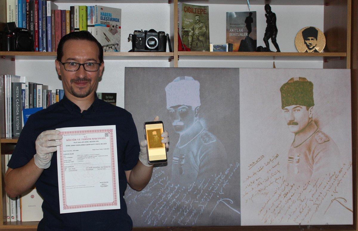 Atatürk'ün fotoğrafı, dünyanın 'sanat eseri' tescilli ilk NFT'si oldu