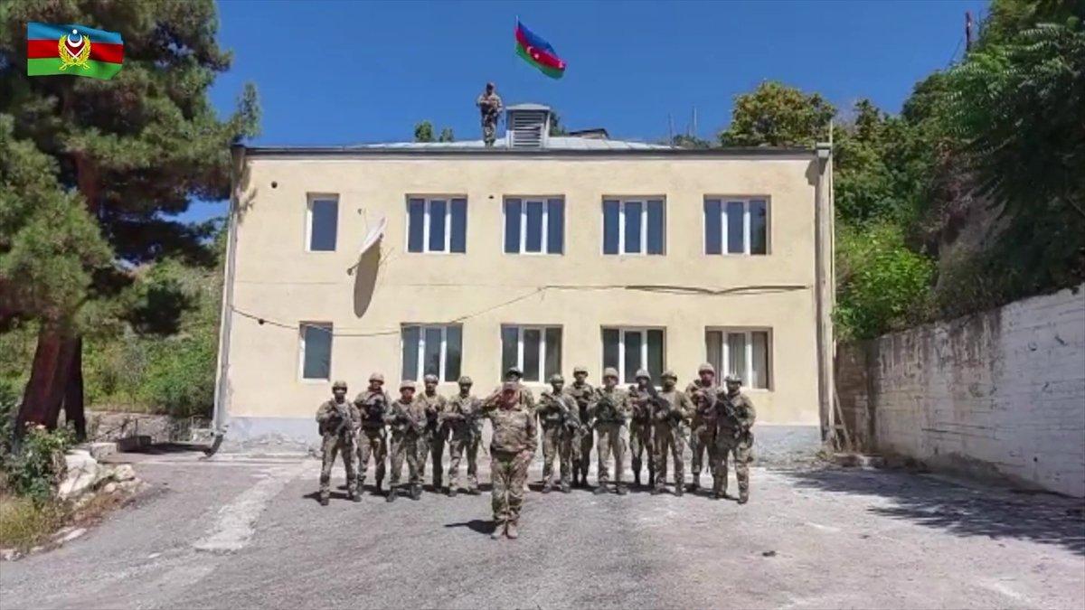 Laçın’da 30 yıl sonra ezan okundu