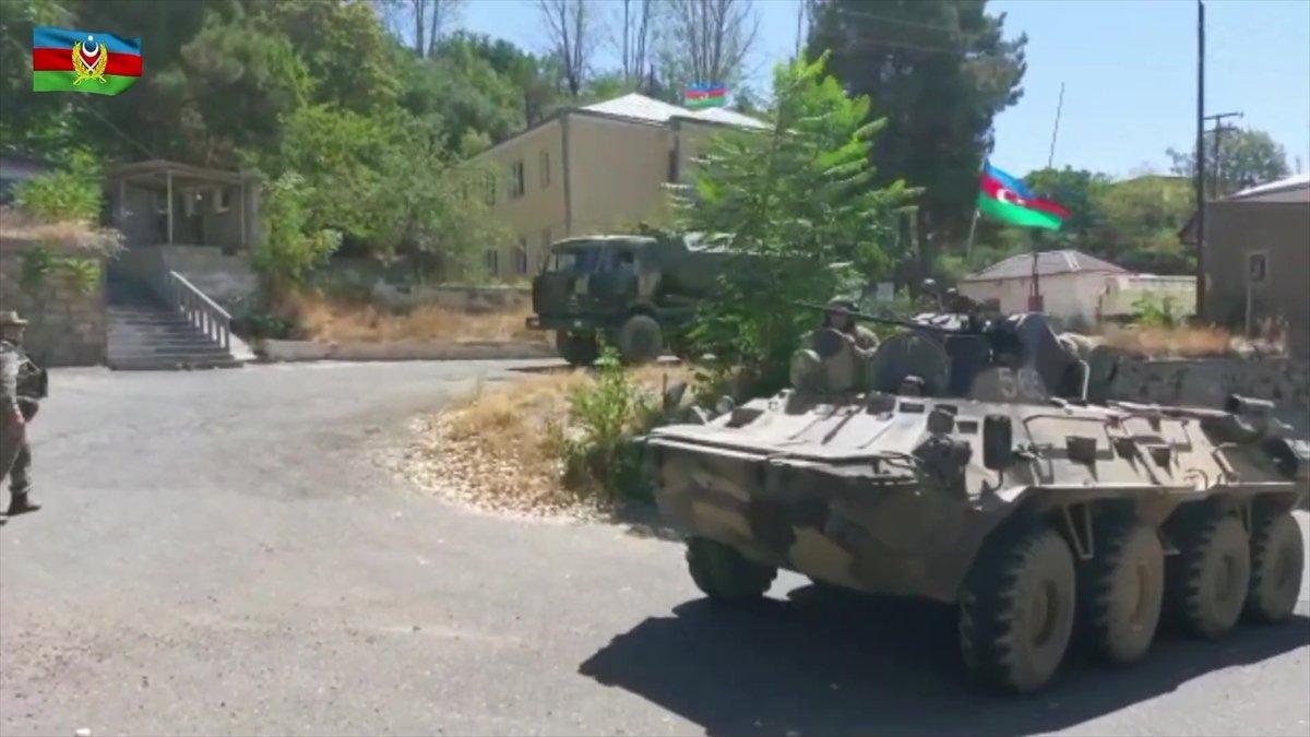 Laçın’da 30 yıl sonra ezan okundu