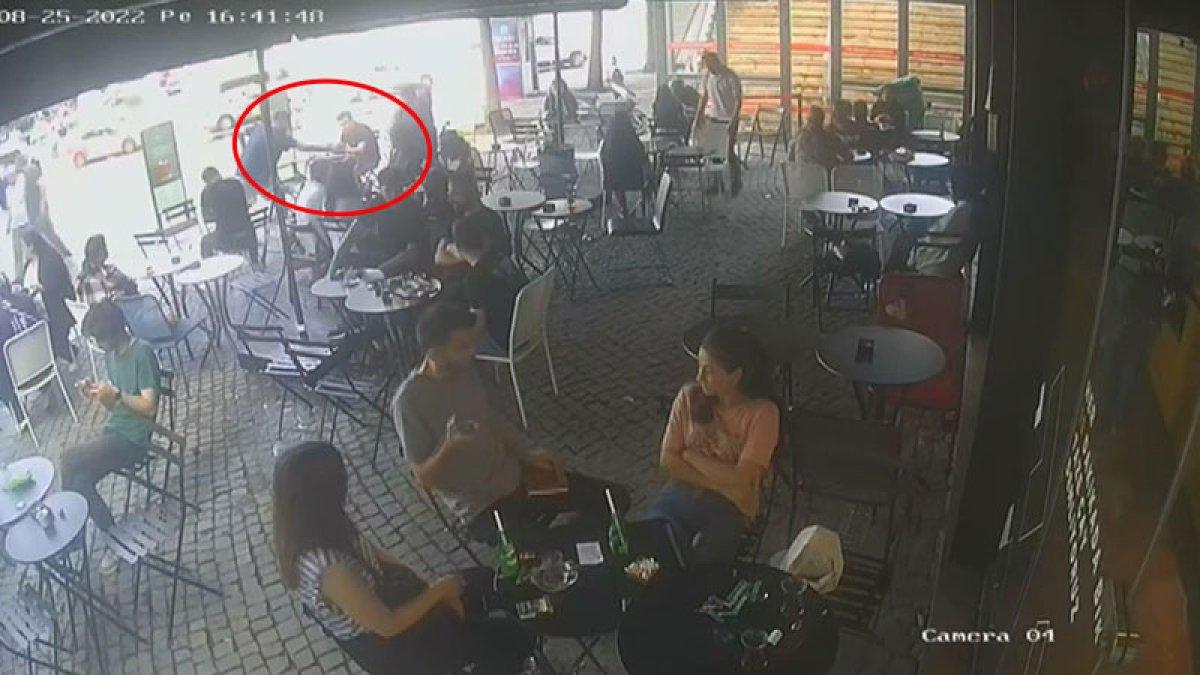 Beşiktaş'ın tribün liderinin öldüğü saldırının görüntüleri