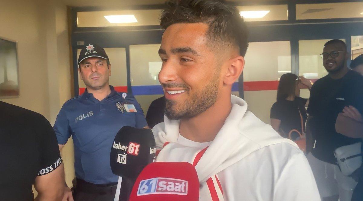 Naci Ünüvar, Trabzon'a indi