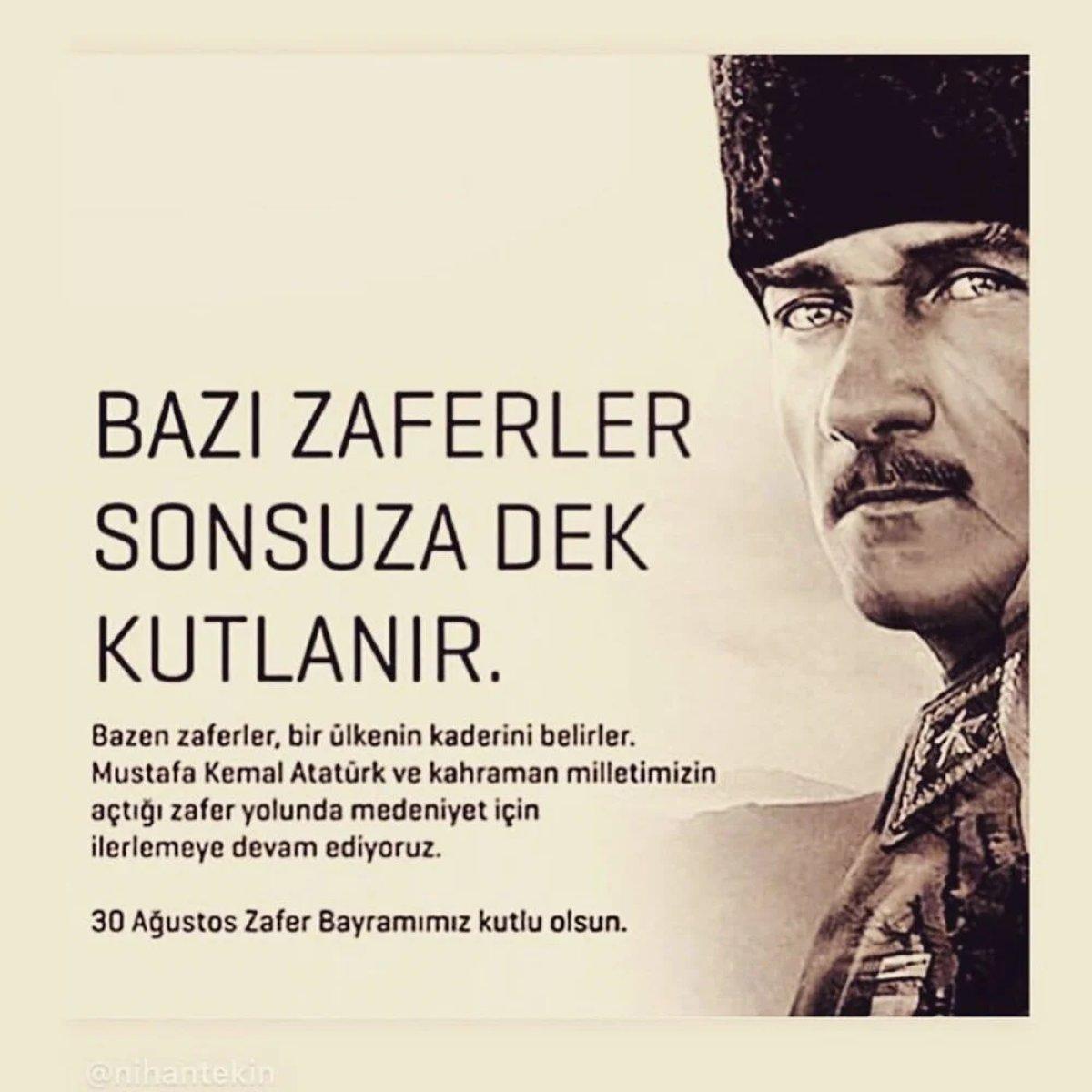 30 Ağustos Zafer Bayramı mesajları 2022