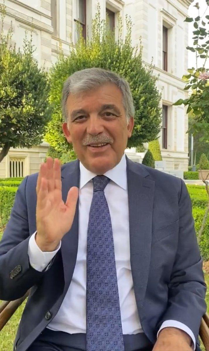 Abdullah Gül’den 30 Ağustos açıklaması geldi: Hasta değilim
