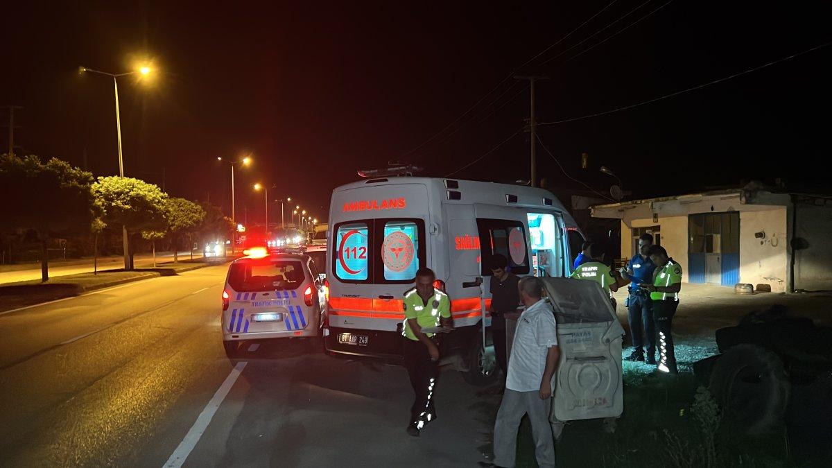 Düzce'de tır ile otomobil çarpıştı: 4 yaralı