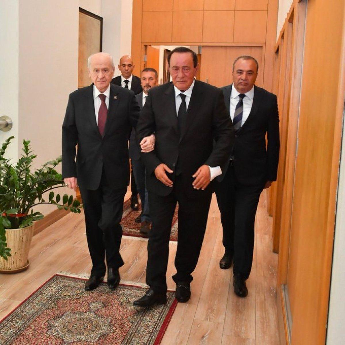 Devlet Bahçeli, Alaattin Çakıcı'yı makamında ağırladı