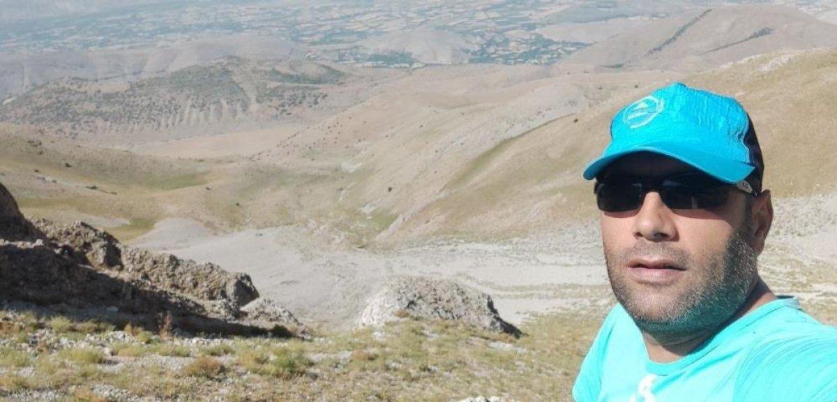 Erzincan'da taş seli kamerada