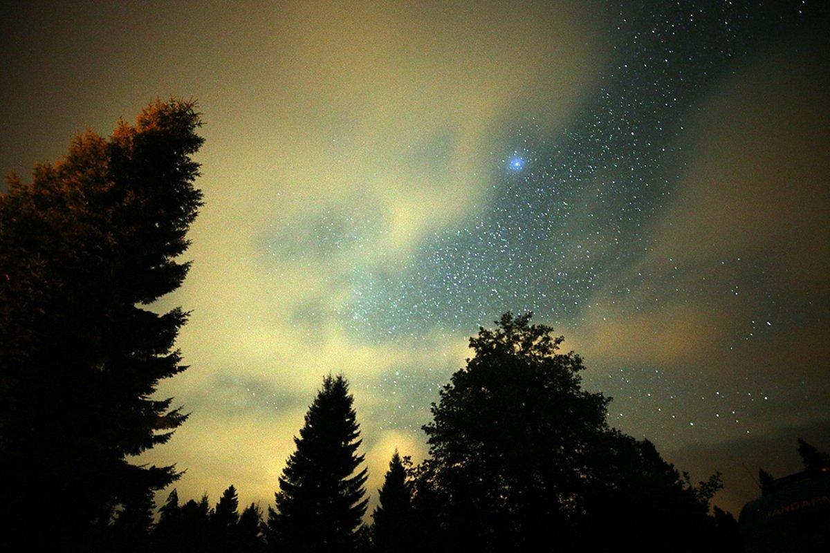 Giresun'da yıldız fotoğrafçıları Gölyanı Yaylası'nda
