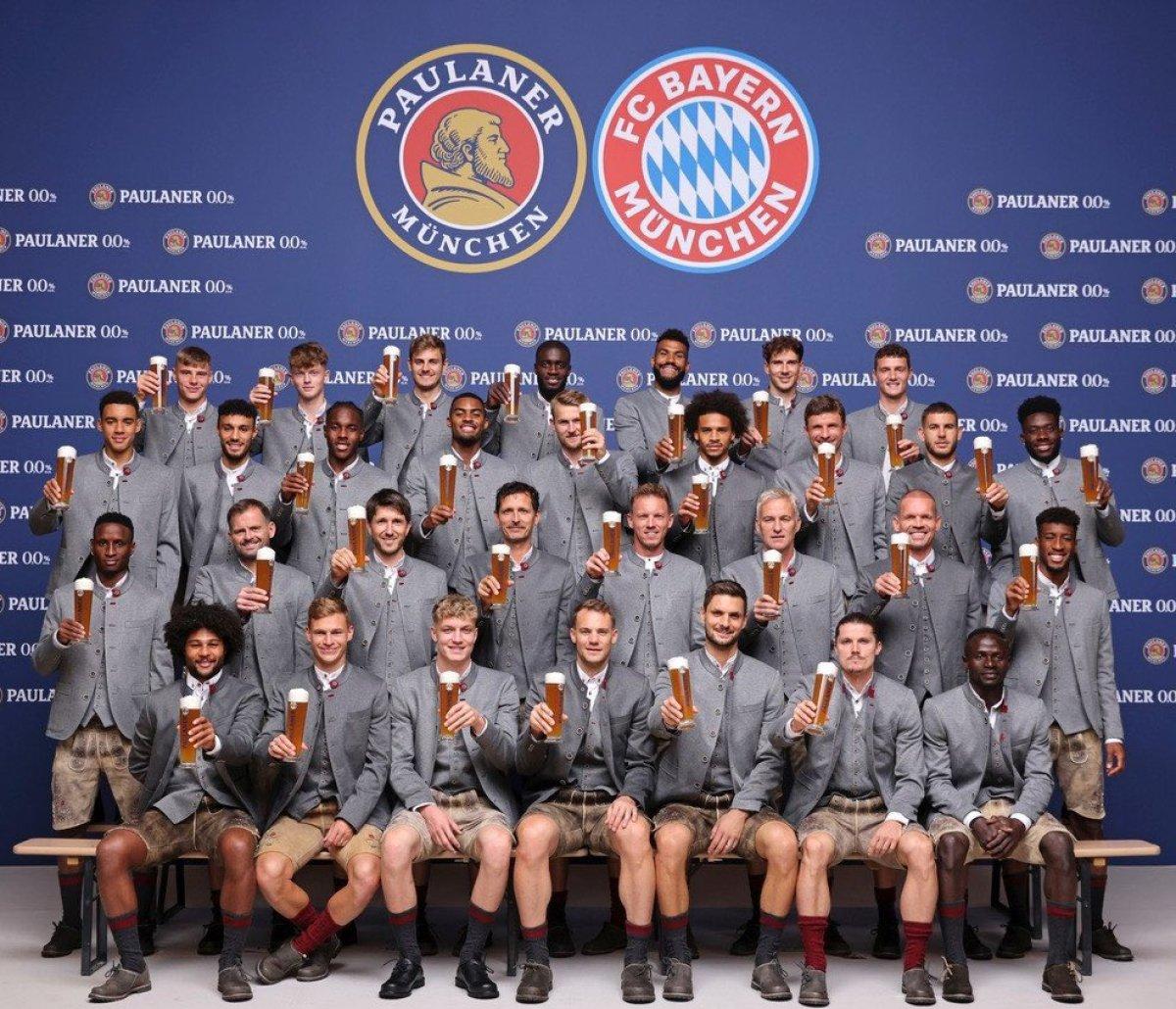 Bayern Münih'in yıldızı Sadio Mane, birayı tutmayı reddetti