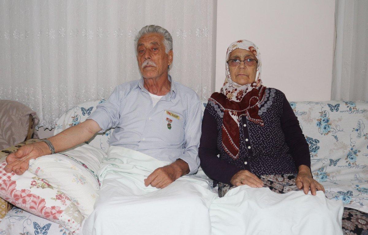 Antalya’da Kıbrıs gazisi ve eşine darp iddiası