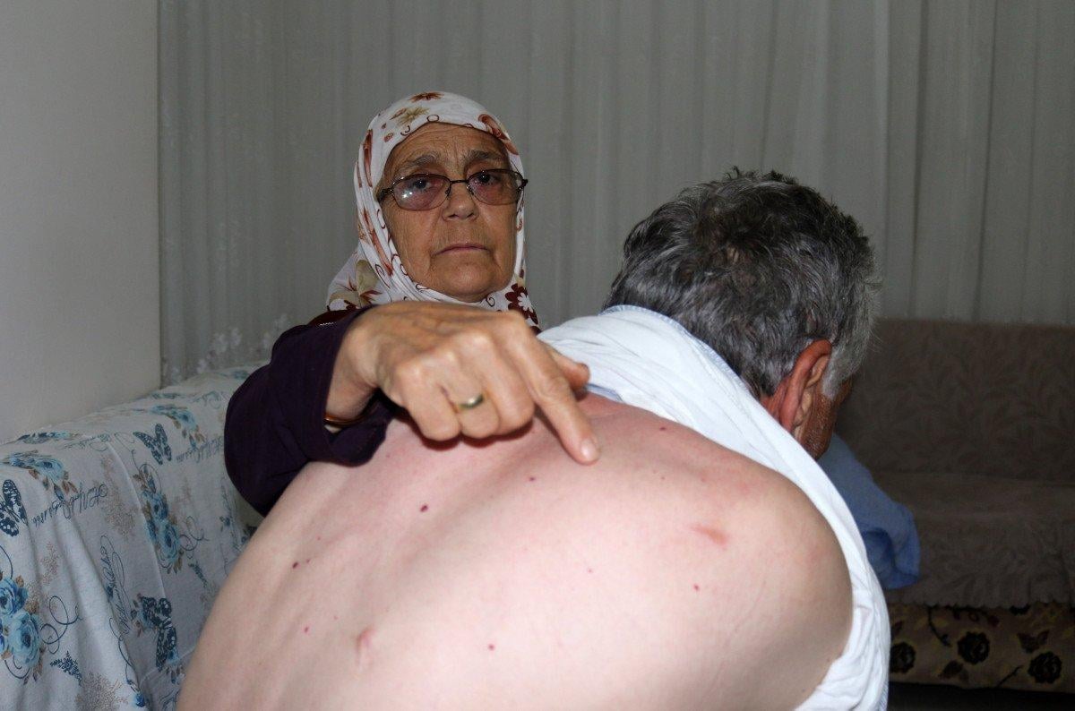 Antalya’da Kıbrıs gazisi ve eşine darp iddiası