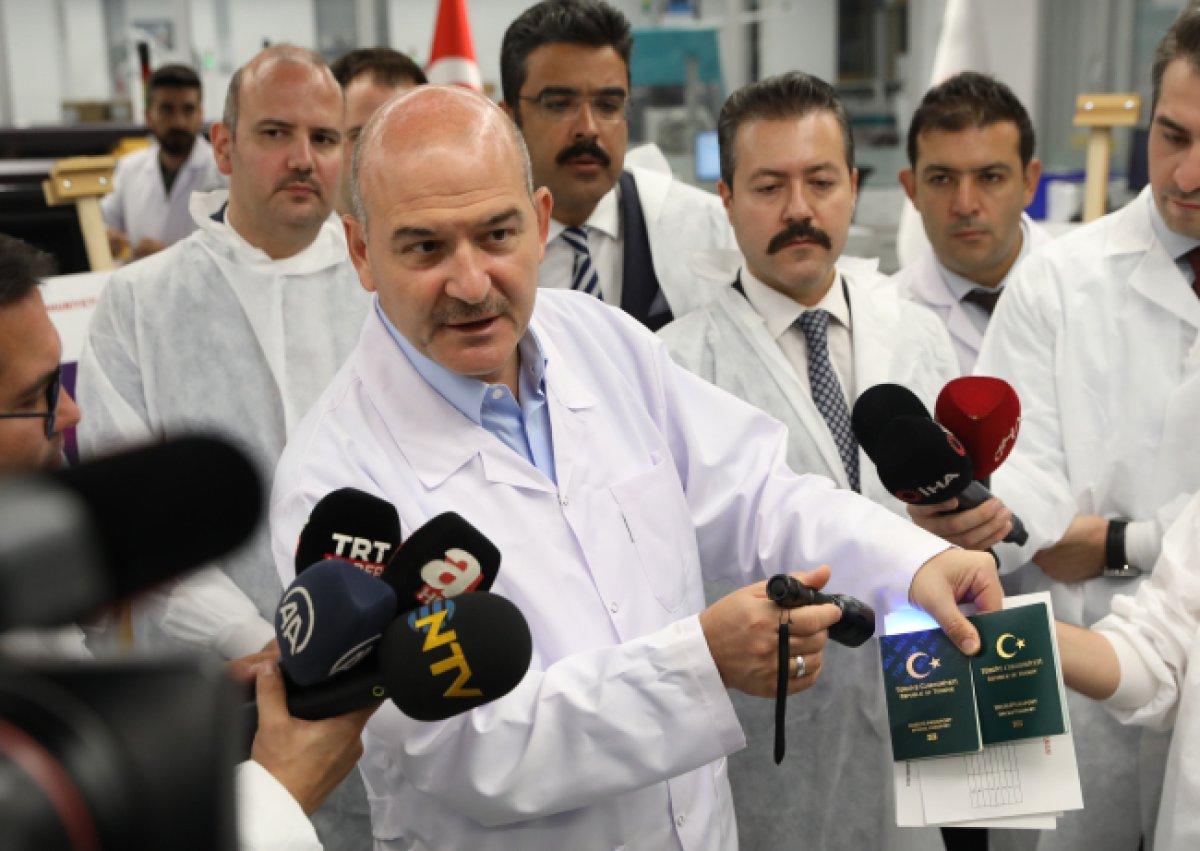 Üçüncü nesil yerli ve milli pasaportun basımı başladı