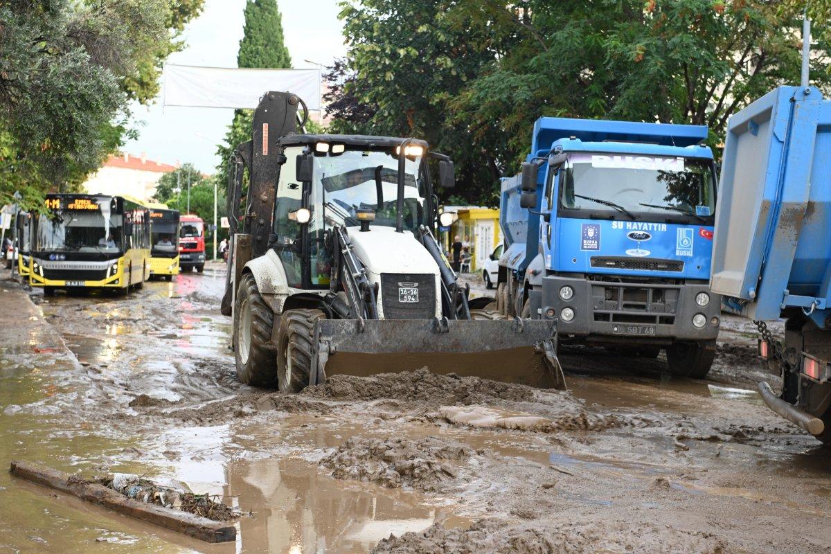 Mudanya’da sel seferberliği