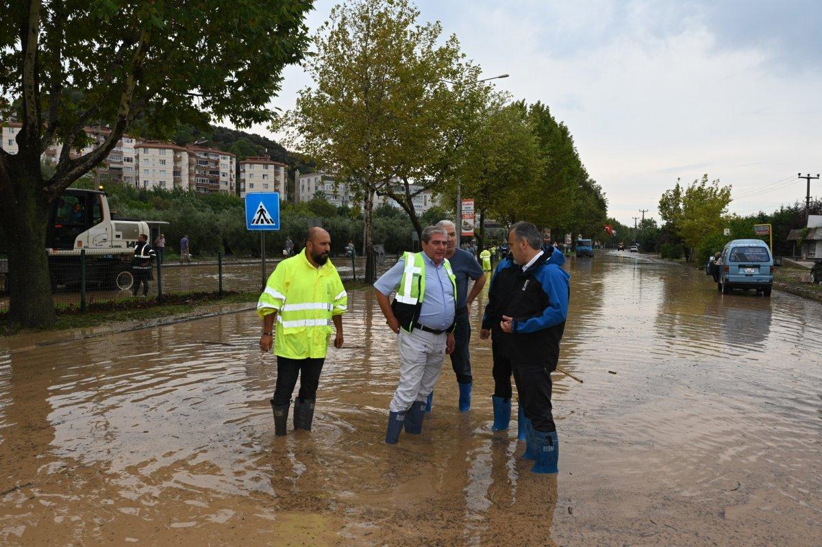Mudanya’da sel seferberliği