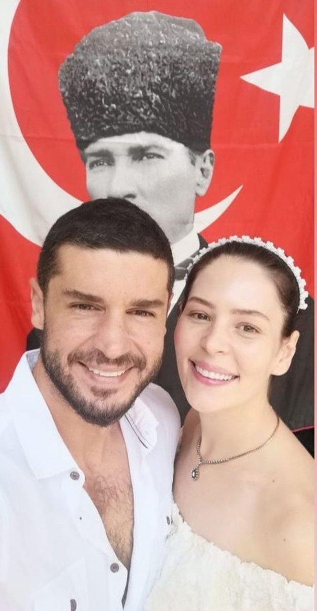 Berk Oktay ile Yıldız Çağrı Atiksoy evlendi