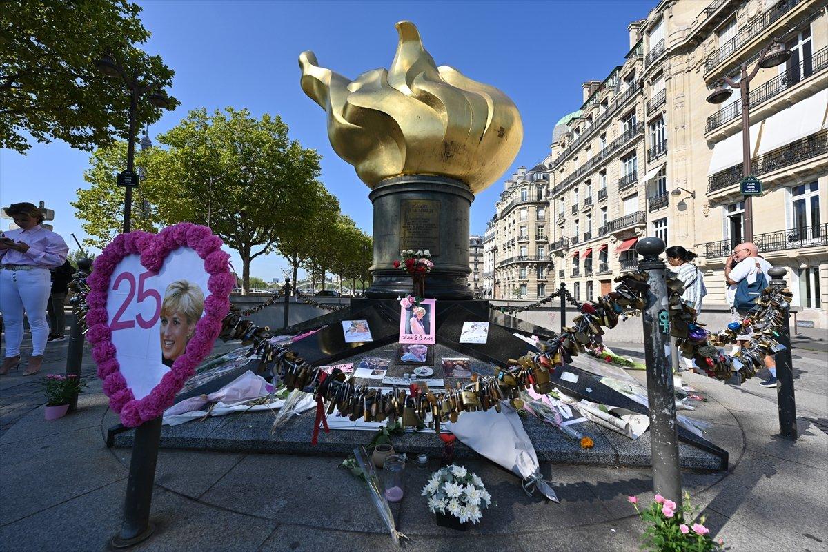 Prenses Diana, 25. ölüm yıl dönümünde Londra ve Paris'te anıldı