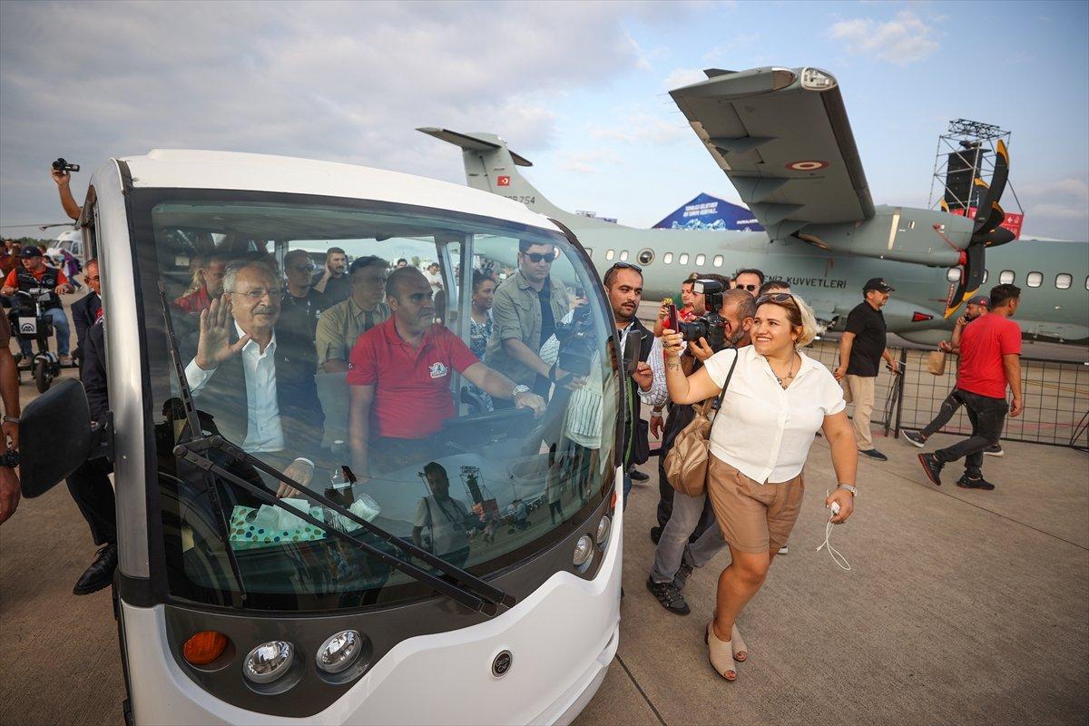 Kemal Kılıçdaroğlu'ndan TEKNOFEST ziyareti