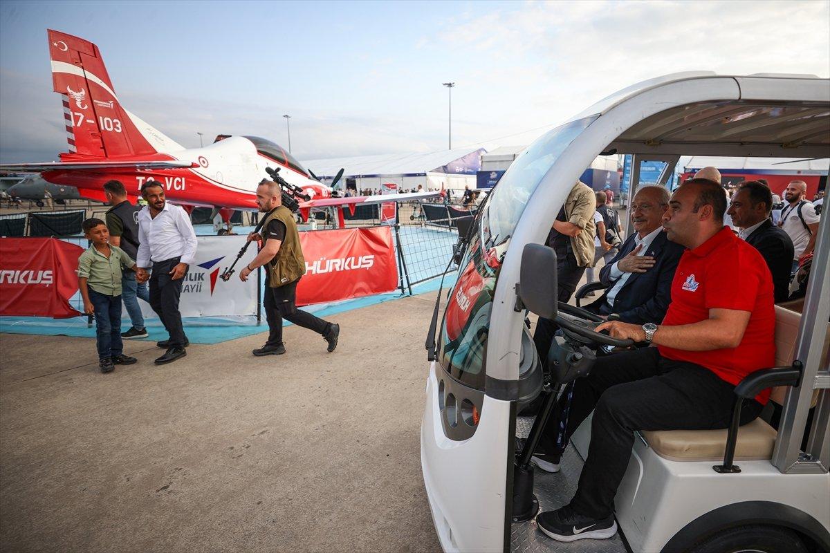 Kemal Kılıçdaroğlu'ndan TEKNOFEST ziyareti