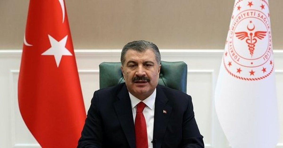 Sağlık Bakanı Fahrettin Koca koronavirüse yakalandı